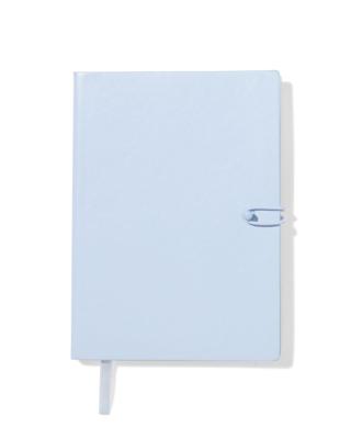 HEMA Notitieboek 12.8x17.8 PU Gelinieerd Blauw