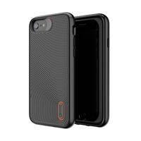 Gear4 Battersea - Achterzijde behuizing voor mobiele telefoon - polycarbonaat, D3O, thermoplastic polyurethaan (TPU) - zwart - slank ontwerp - voor Apple iPhone SE (2e generatie) - thumbnail