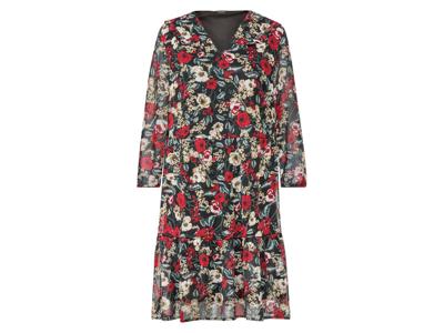 esmara Dames jurk (Zwart/rood, 42) esmara Dames jurk (Zwart/rood, 42)