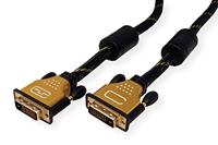 ROLINE GOLD Monitorkabel DVI, M-M, (24+1) dual link, 3 m - thumbnail