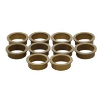 Accessoireset D: 10 nylon ringen 20mm-18mm bruin - thumbnail