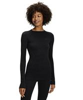 Falke Wool-Tech Longsleeve Thermoshirt Dames Black XL - thumbnail