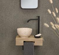 Fonteinplank Differnz Hout 40x25x10cm Licht Eiken - thumbnail