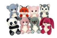 Pluche speelgoed - RUBY Cutydoos Frambozenroze Konijn Pluche Speelgoed - 23 cm - thumbnail