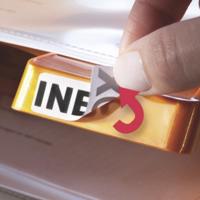 Avery afneembare weerbestendige etiketten Ft 99,1 x 67,7 mm (b x h), wit, doos van 160 etiketten - thumbnail