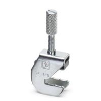 Phoenix Contact 3025406 Schermaansluitingsklem Schroeven Zilver 10 stuk(s) - thumbnail