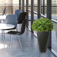 Buxus half bol kunstplant 60cm - UV bestendig - thumbnail
