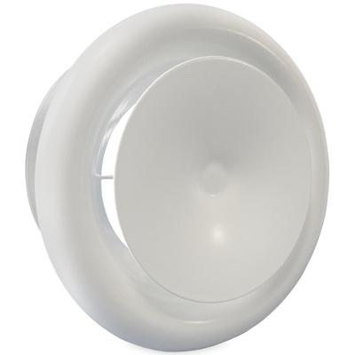 Rooster/ventiel Ø160mm staal - toevoer - met bus Rooster/ventiel Ø160mm staal - toevoer - met bus