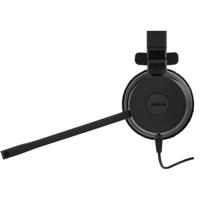 Jabra Evolve 20 UC Mono Headset – Unified Communications Headphones for VoIP Softphone with Passive Noise Cancellation – USB-Cable with Controller – Black - thumbnail