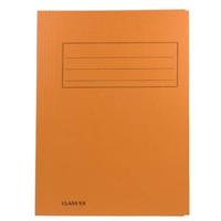 Class&apos;ex dossiermap, 3 kleppen ft 23,7 x 34,7 cm (voor ft folio), oranje - thumbnail