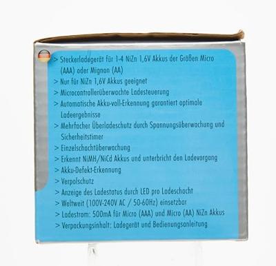 Ansmann Charger NiZn Batterijlader NiZn AAA (potlood), AA (penlite)