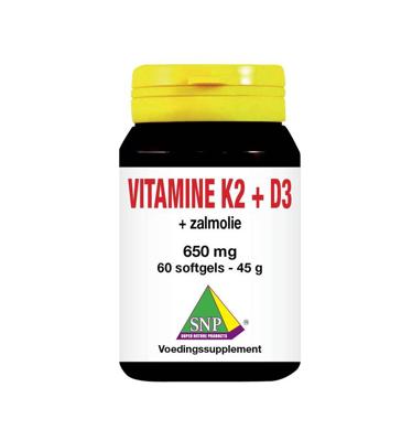 Snp Snp Vitamine K2 D3 Zalmolie (60ca)