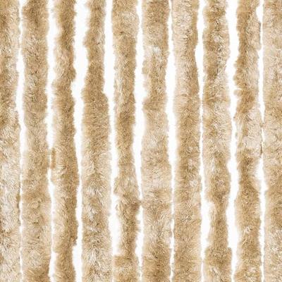 VidaXL Vliegengordijn 100x220 cm chenille beige