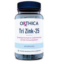 Orthica Tri Zink-25 60Capsules - thumbnail