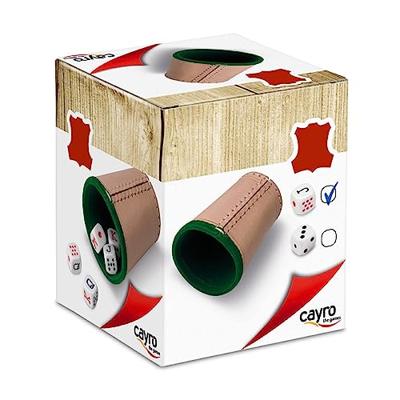 Beker met Poker Dobbelstenen Cayro - thumbnail