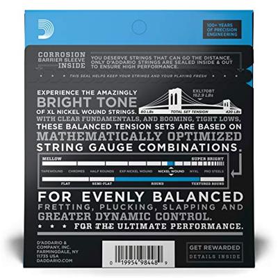 D&apos;Addario EXL170BT Balanced Tension Regular Light 45-107