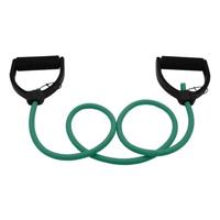RESISTANCE FITNESS TUBE HANDLES DENSITY HIGH NEW GREEN - thumbnail