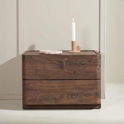 Nohr Ladekast / Nachtkastje 'Lotte' Met 2 laden, kleur Mocca Nohr Ladekast / Nachtkastje 'Lotte' Met 2 laden, kleur Mocca