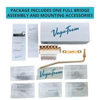 VegaTrem VT1 UltraTrem 2-Points Gold brug voor elektrische gitaar - thumbnail