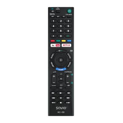 Savio RC-08 afstandsbediening TV Drukknopen