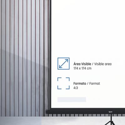 Wandpaneel met Driepoot + Tas iggual PSITS180 180 x 180 cm