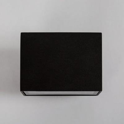Segment Up en Down Muurlamp Zwart Small