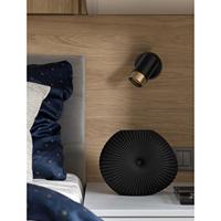 Lyora PlafondspotPogno enkel zwart met goud - 9111432 - thumbnail