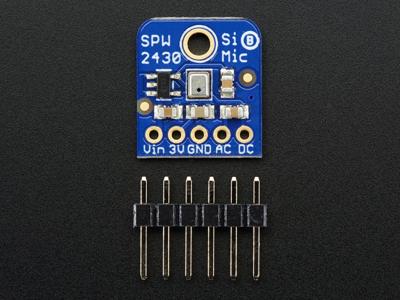 Adafruit Silicon MEMS Breakout microfoon SPW2430