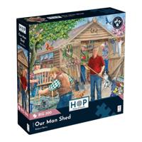 Our Man Shed Puzzel 500 XL Stukjes - thumbnail