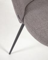 Kave Home Anoha eetkamerstoel Grijs - thumbnail