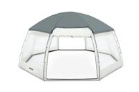 BESTWAY Flowclear -beschermingskoepel - Voor ronde bovengrondse zwembaden - thumbnail