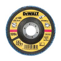 DeWalt Accessoires Lamellen schuurschijf gebogen, Ø125mm, K120 - DT3268-QZ - 10 stuks - DT3268-QZ - thumbnail