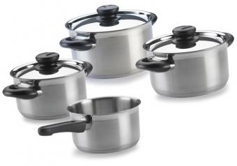 BK Karaat+ 4-delige pannenset