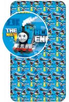 Thomas de Trein Action hoeslaken eenpersoons 90 x 200 cm - thumbnail