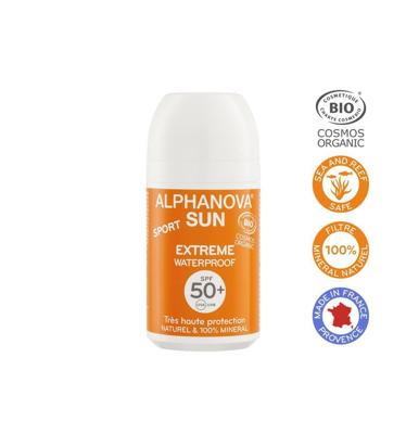 Alphanova Sun Sun bio roll-on SPF50+ vegan 50 Gram
