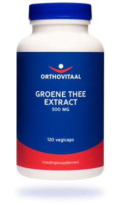OrthoVitaal Groene thee extract 500mg 120 Vegetarische capsules