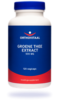 OrthoVitaal Groene thee extract 500mg 120 Vegetarische capsules - thumbnail