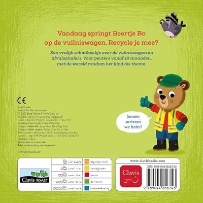 Beertje Bo de vuilniswagen Beertje Bo de vuilniswagen
