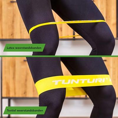 Tunturi Weerstandsband textiel l medium l groen
