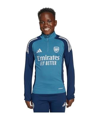 Arsenal 1/4 Zip Trainingspak Junior 2025/2026 - Maat 164 - Kleur: Blauw | Soccerfanshop