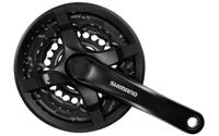 Shimano crankstel tourney cg triple 24-34-42 170mm zw. -4mm - thumbnail