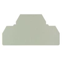 Weidmüller 1749580000 Afsluitplaat Geschikt voor: ZDU, ZPE 10 Beige 1 stuk(s) - thumbnail