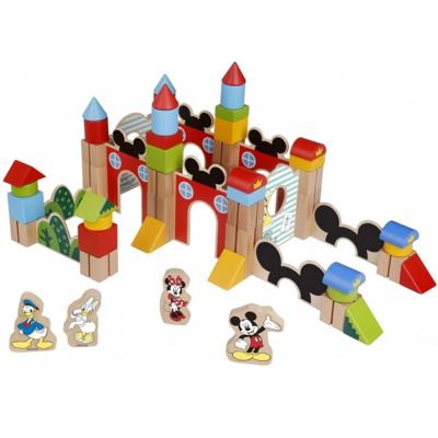 Disney Houten Blokken Set - 60 Stuks TY048