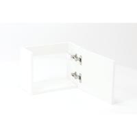 Royal Plaza Dee 2.0 fonteinkast 36x18cm deur universeel hoogglans wit 13479 - thumbnail