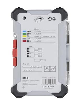 Bosch Accessoires Sets Prof (35-delige set boor en schroefbit Mixed for Metal) - 2607017729 Bosch Accessoires Sets Prof (35-delige set boor en schroefbit Mixed for Metal) - 2607017729