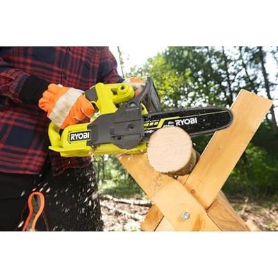 Compact draadloze kettingzaag 18V ryobi One+ - gids 20 cm - geleverd met 1 lithiumbatterij+ 2,5 AH en 1 lader 1,5 a