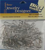 Darice • haakjes 23mm zilver - thumbnail