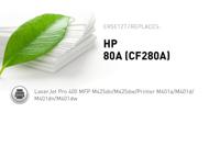 KMP Toner vervangt HP, Troy 80A, CF280A Compatibel Zwart 3100 bladzijden H-T233 1235,8000 - thumbnail