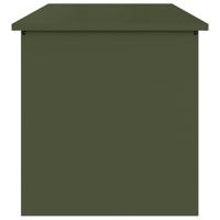 Buitenopslagdoos Olijfgroen 80 x 50.5 x 50 cm Koudgewalst staal - thumbnail