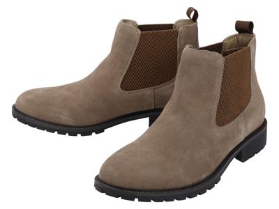 esmara Leren heren schoenen (Taupe, 46)